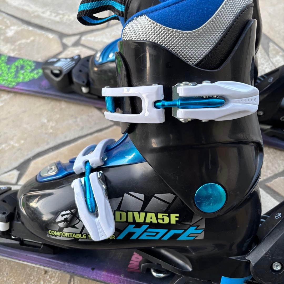 【送料込み】K2 ジュニアスキー4点セット 100cm 男の子 キッズ 小学生