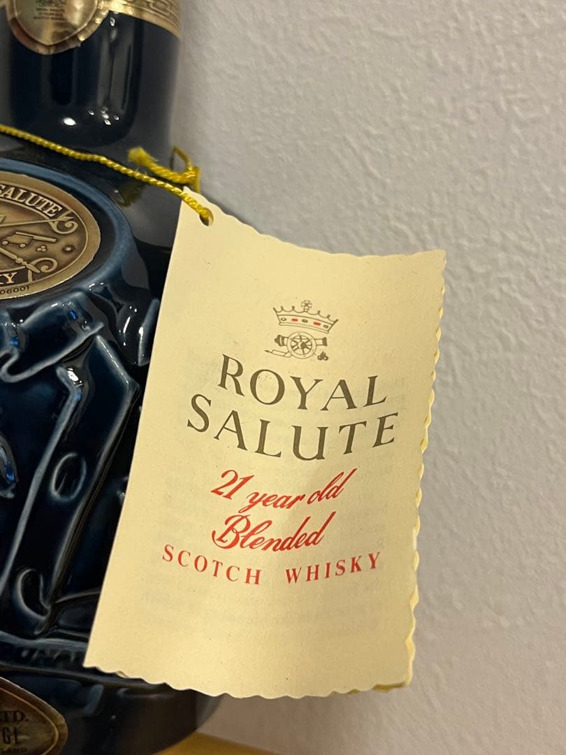 希少古酒 Salute ロイヤルサルート 21年 ブルースタイルセット