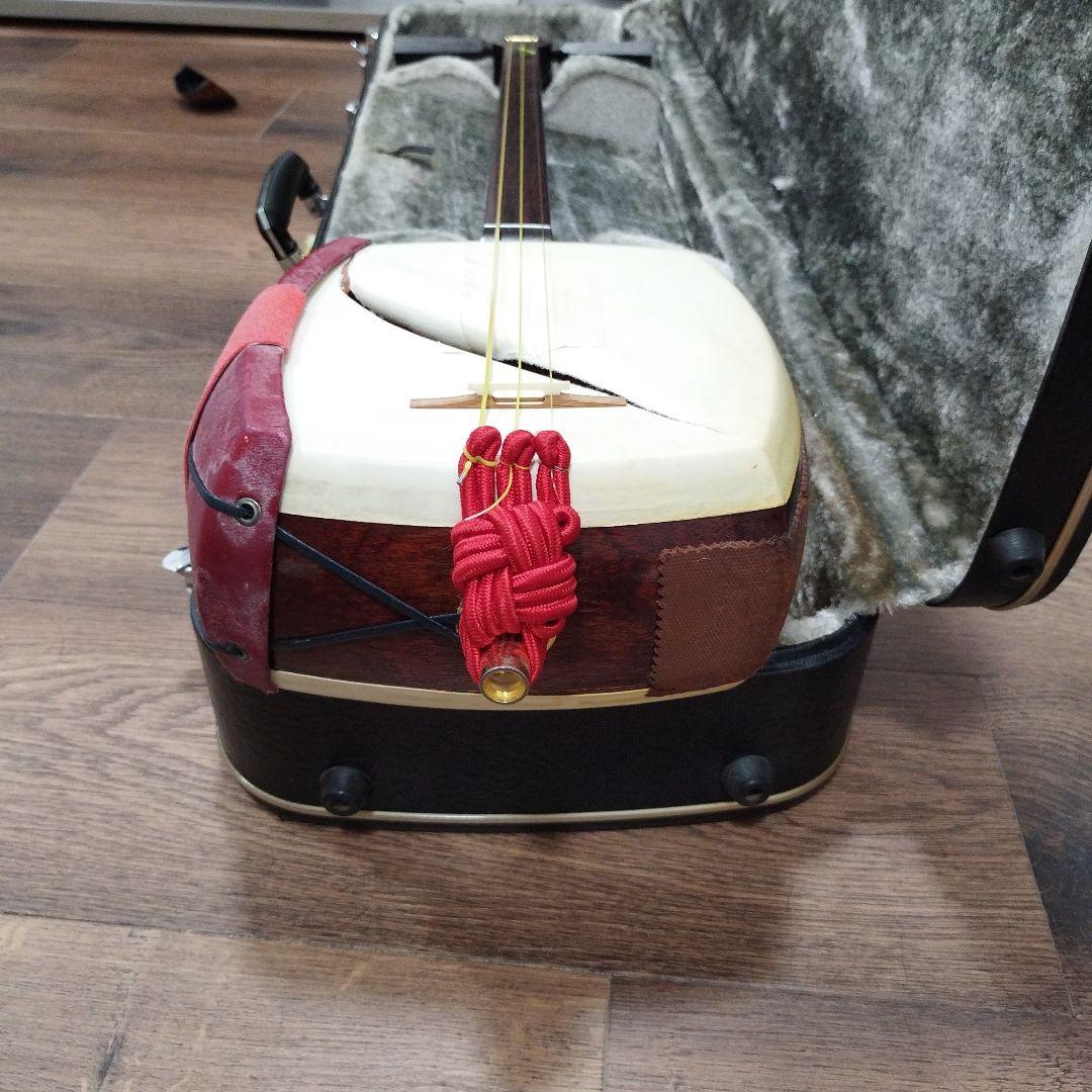 お値下げしました！津軽三味線 本体　ハードケース付き ♪