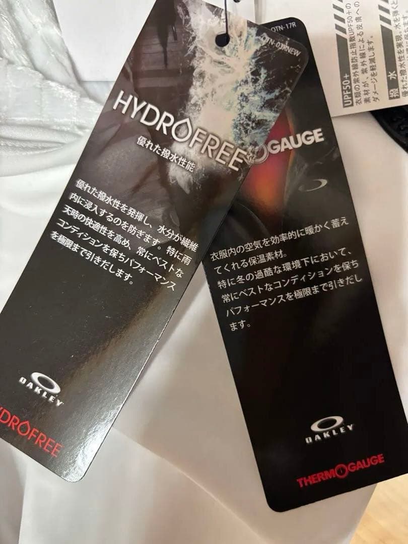 OAKLEY SYNCHRO WARM JACKET 2.0 2XL ホワイト