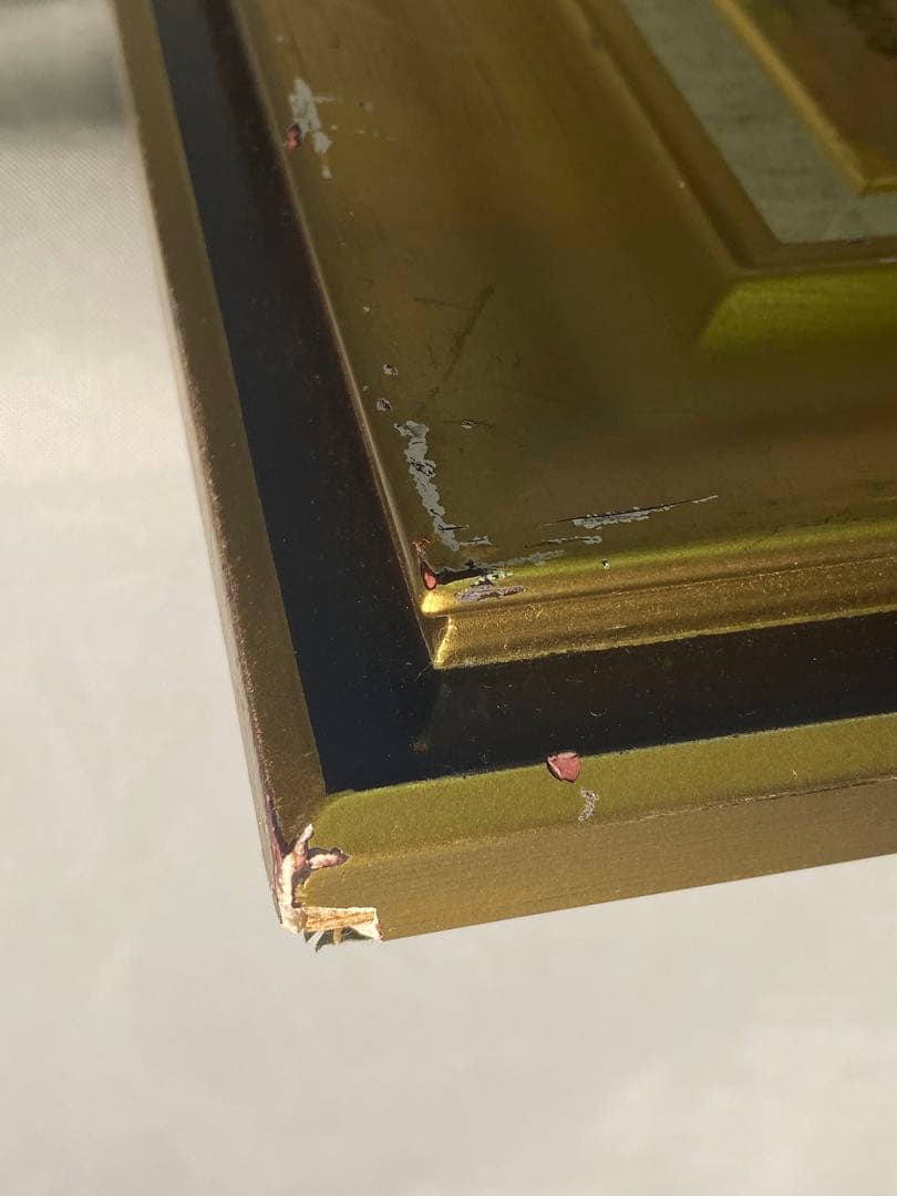 1889❣️ アブ・シンベル大神殿　油絵