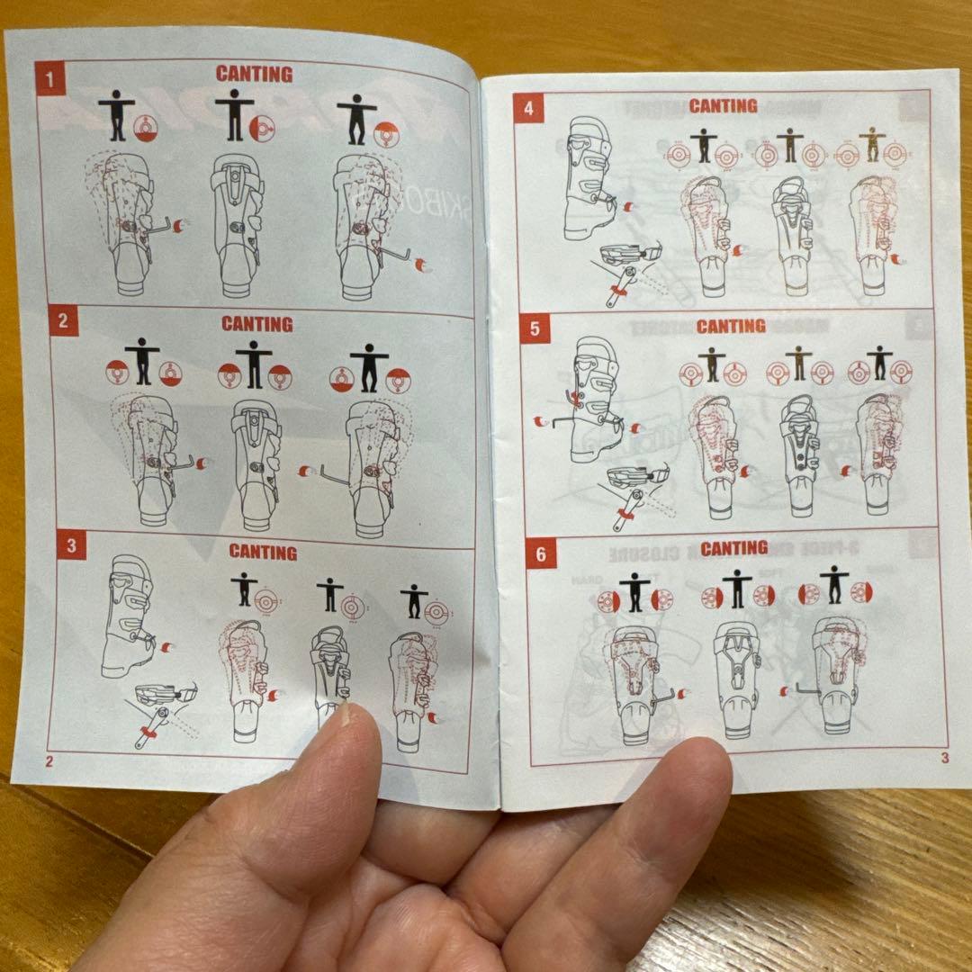 スキーブーツ　レディース　ノルディカ　ブラック　ホワイト　24.0〜24.5