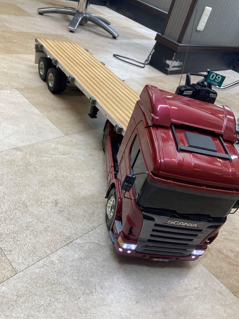 タミヤ　スカニア　フルオペレーション