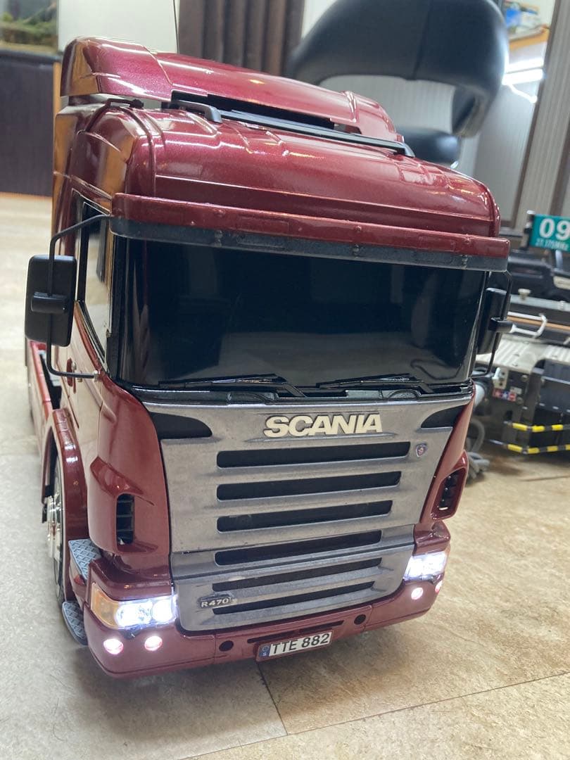 タミヤ　スカニア　フルオペレーション