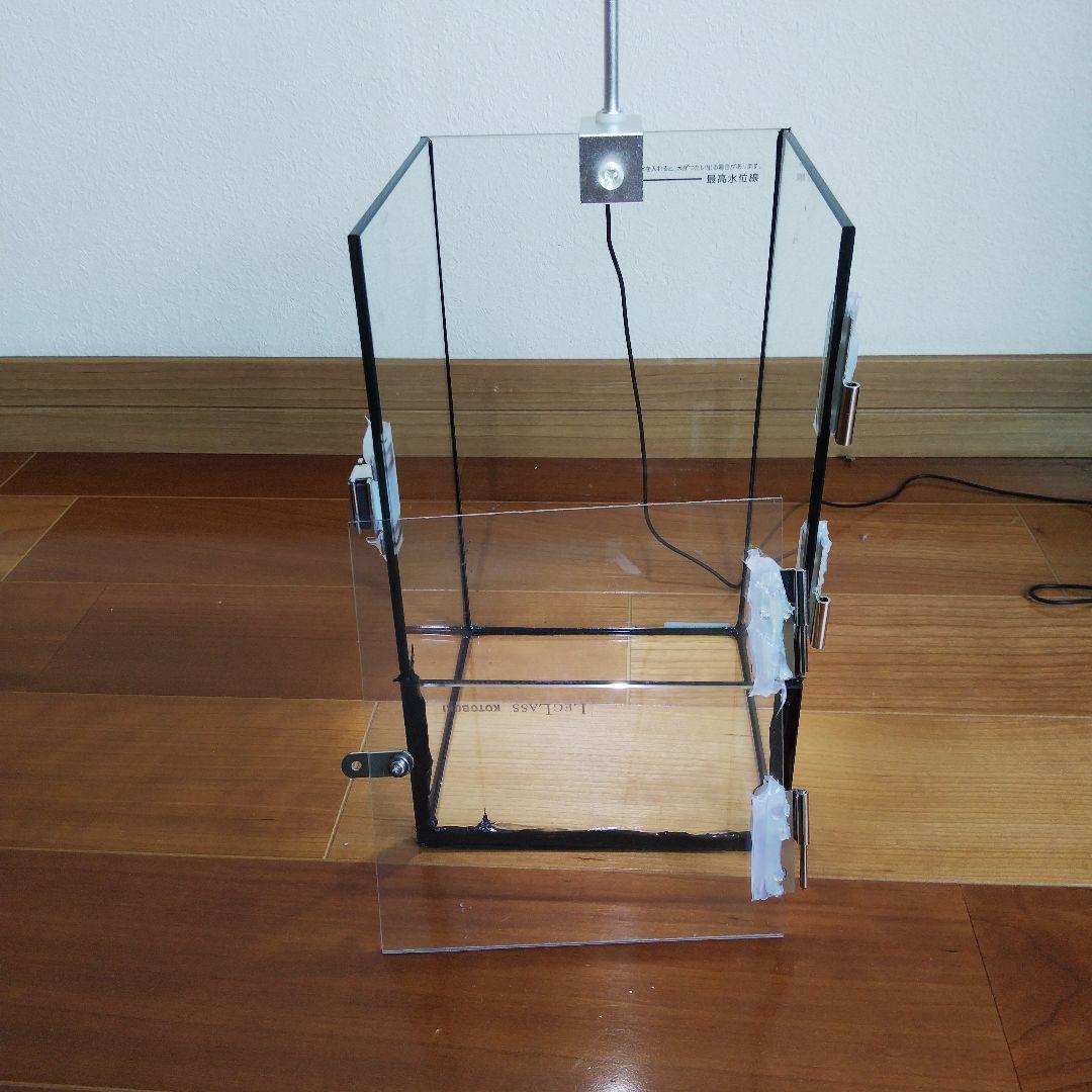 【受注生産】扉付き水槽　イモリウム パルダリウム テラリウム