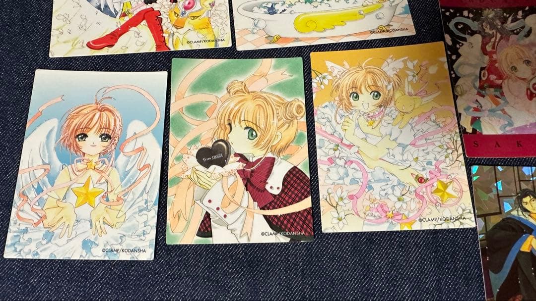 さくらカード編 原作版カードキャプターさくらシングルカード 18枚