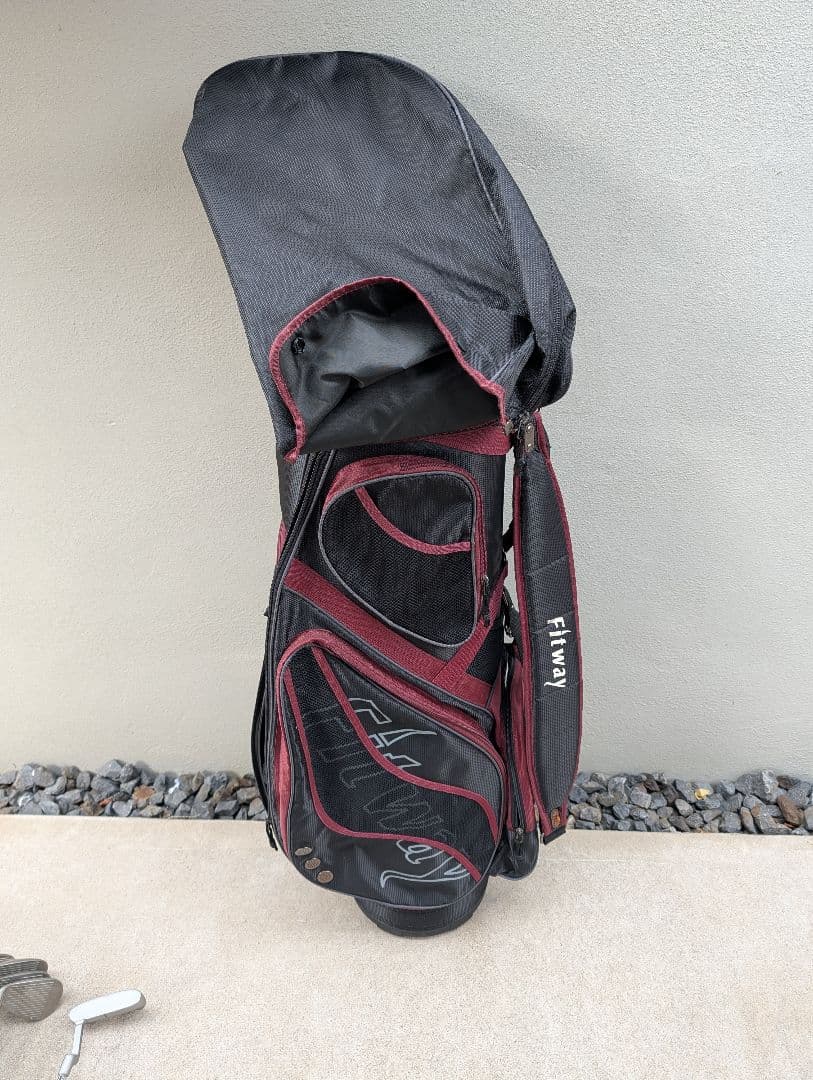 初心者おすすめ！！ Fitway ゴルフセット キャディバッグ付