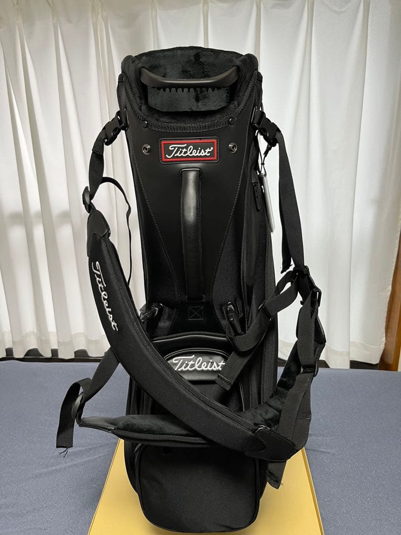 Titleist キャディバッグ スタンド付ブラック/ホワイトTB20SXSF