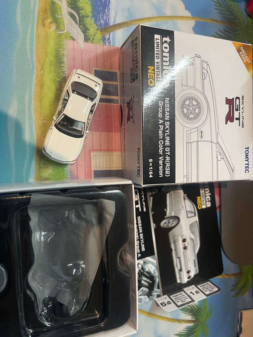 トミカ モデルカー4台セット RX-7雨宮 GTR GTT GRヤリス