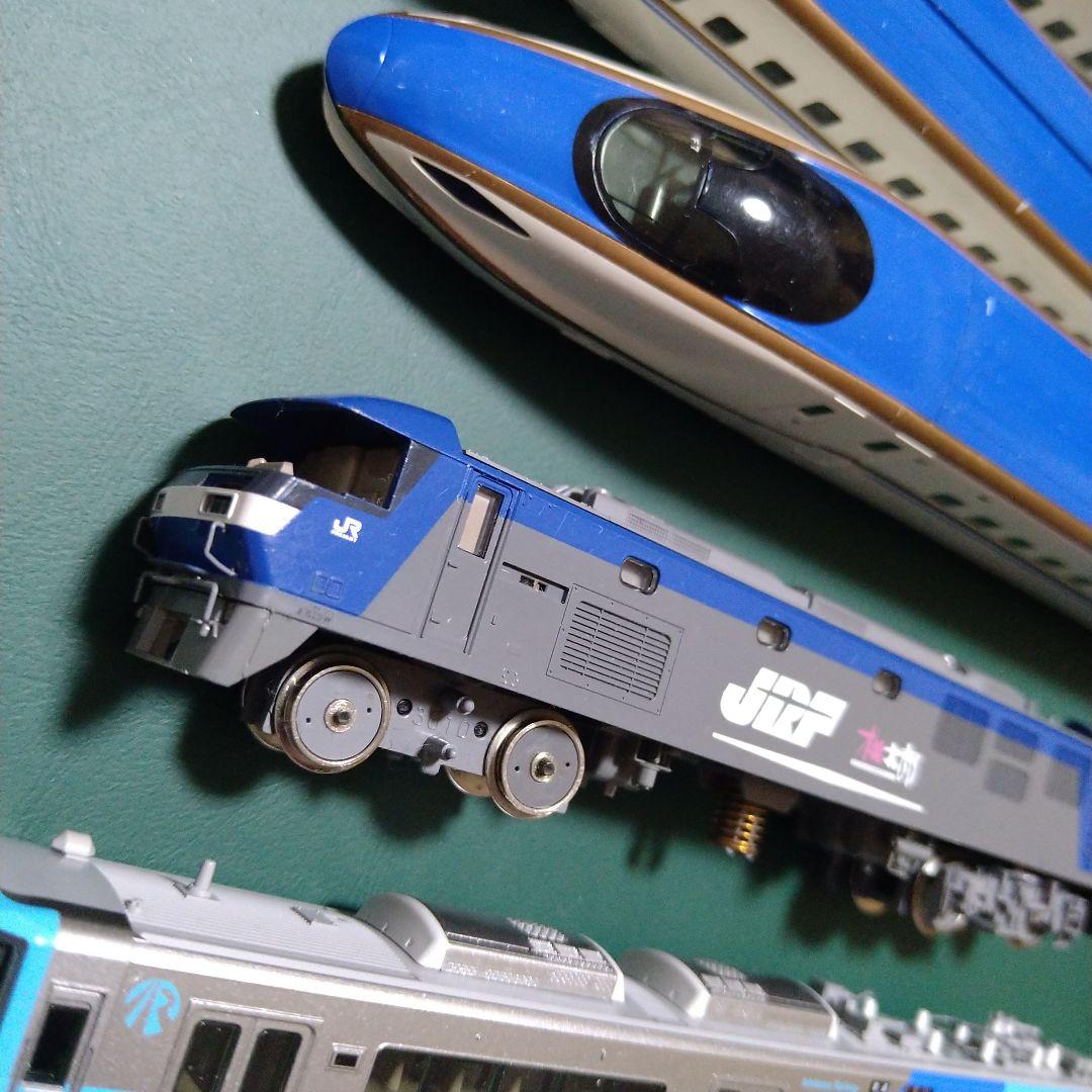 ◆Nゲージ 新幹線と貨物車両セット◆ジャンク品◆