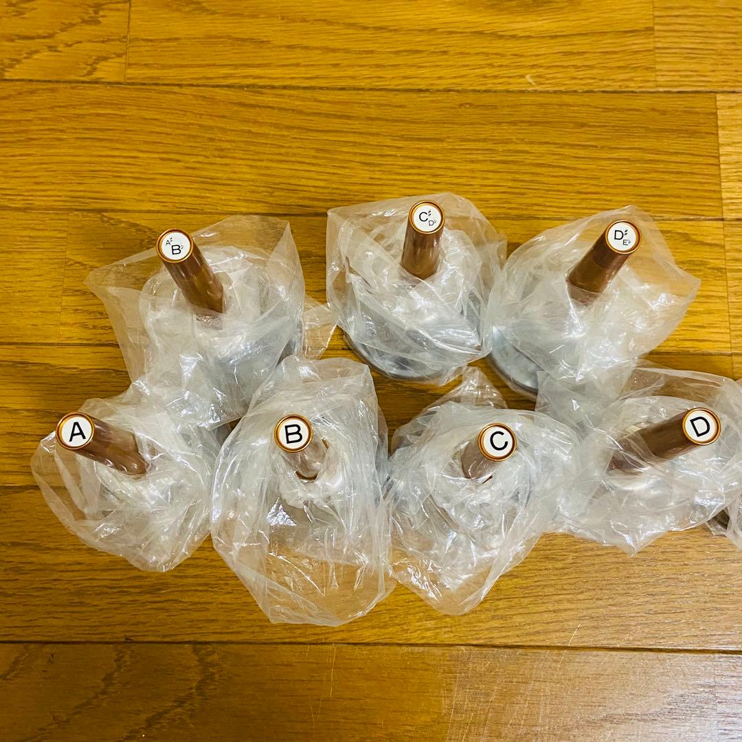 内田洋行　ハンドベル　ミュージックベル　20音　スタンド付き