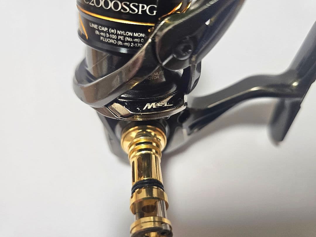 シマノ 17ソアレ CI4+ C2000SSPG　ドレスリールスタンド付き