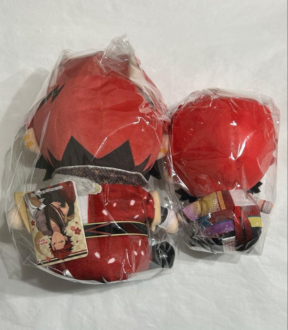 あんスタ　ぺたんおすわりぬいぐるみ　おすわりぬいぐるみ　鬼龍紅郎