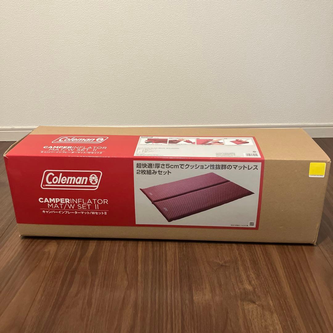COLEMAN キャンパーインフレーターマット/ＷセットII2000032353