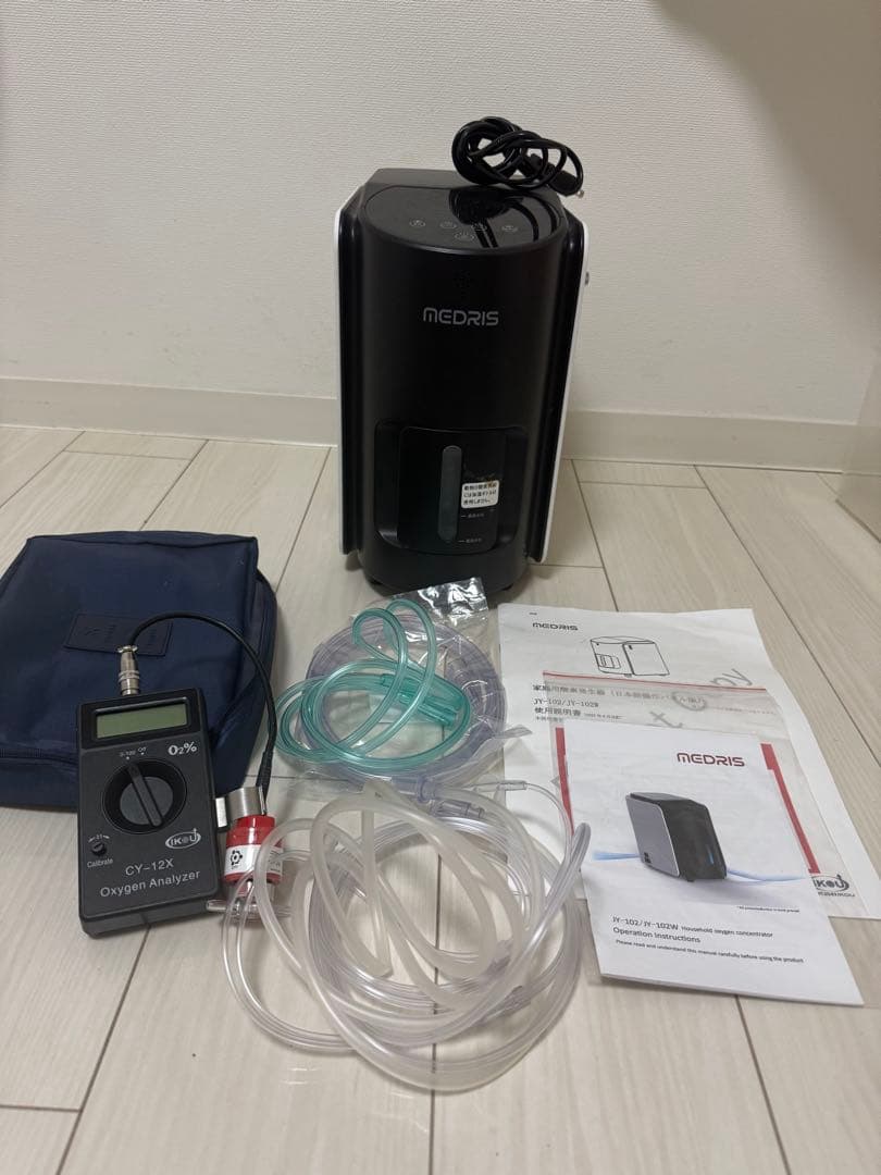 酸素室と酸素濃度系