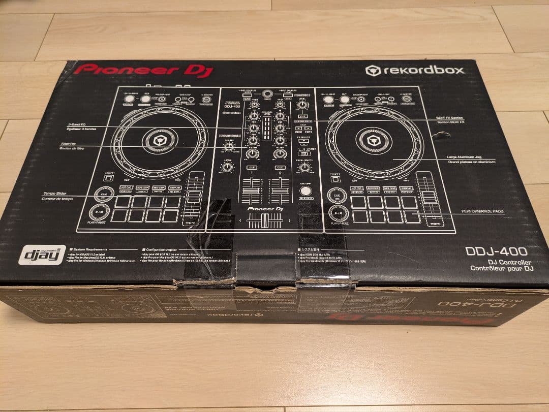 【箱•付属品有り】Pioneer DDJ-400 DJコントローラー 19年製