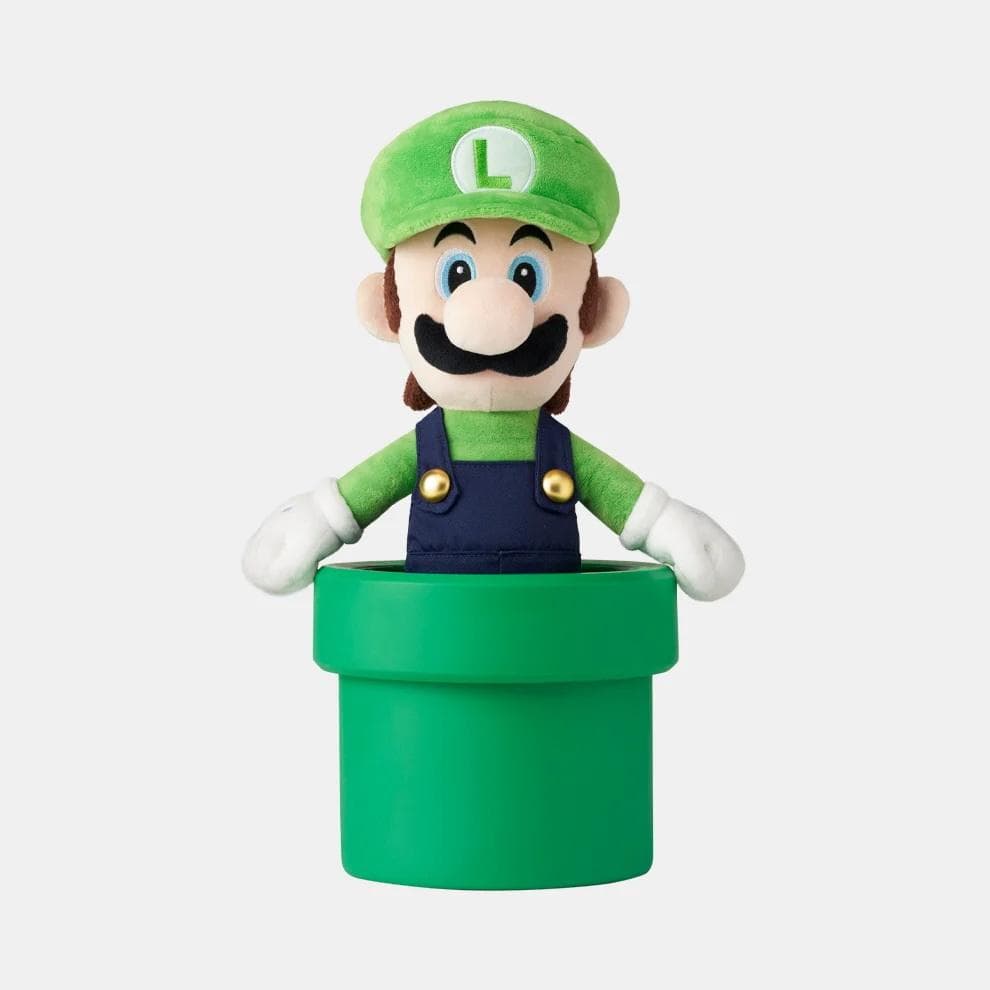 ルイージ Big ぬいぐるみ スーパーマリオ Nintendo TOKYO