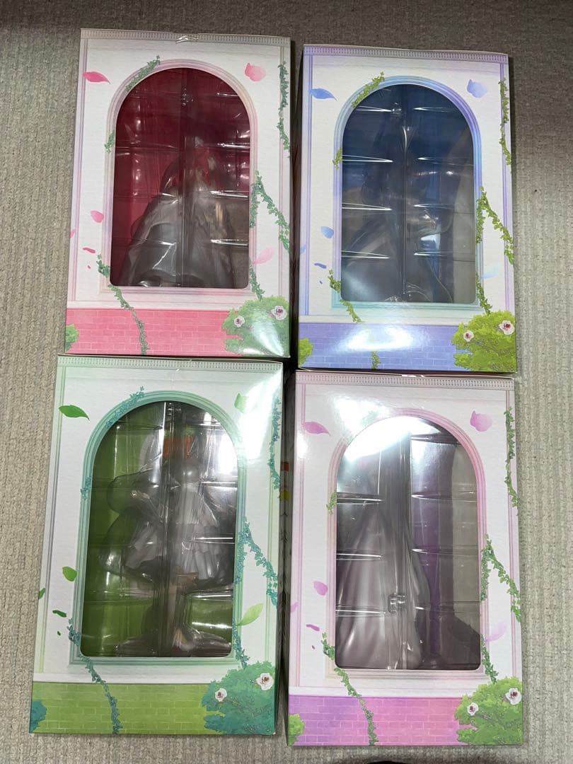 一番くじ　五等分の花嫁∬〜花嫁〜 B〜E賞　フィギュア4個セット