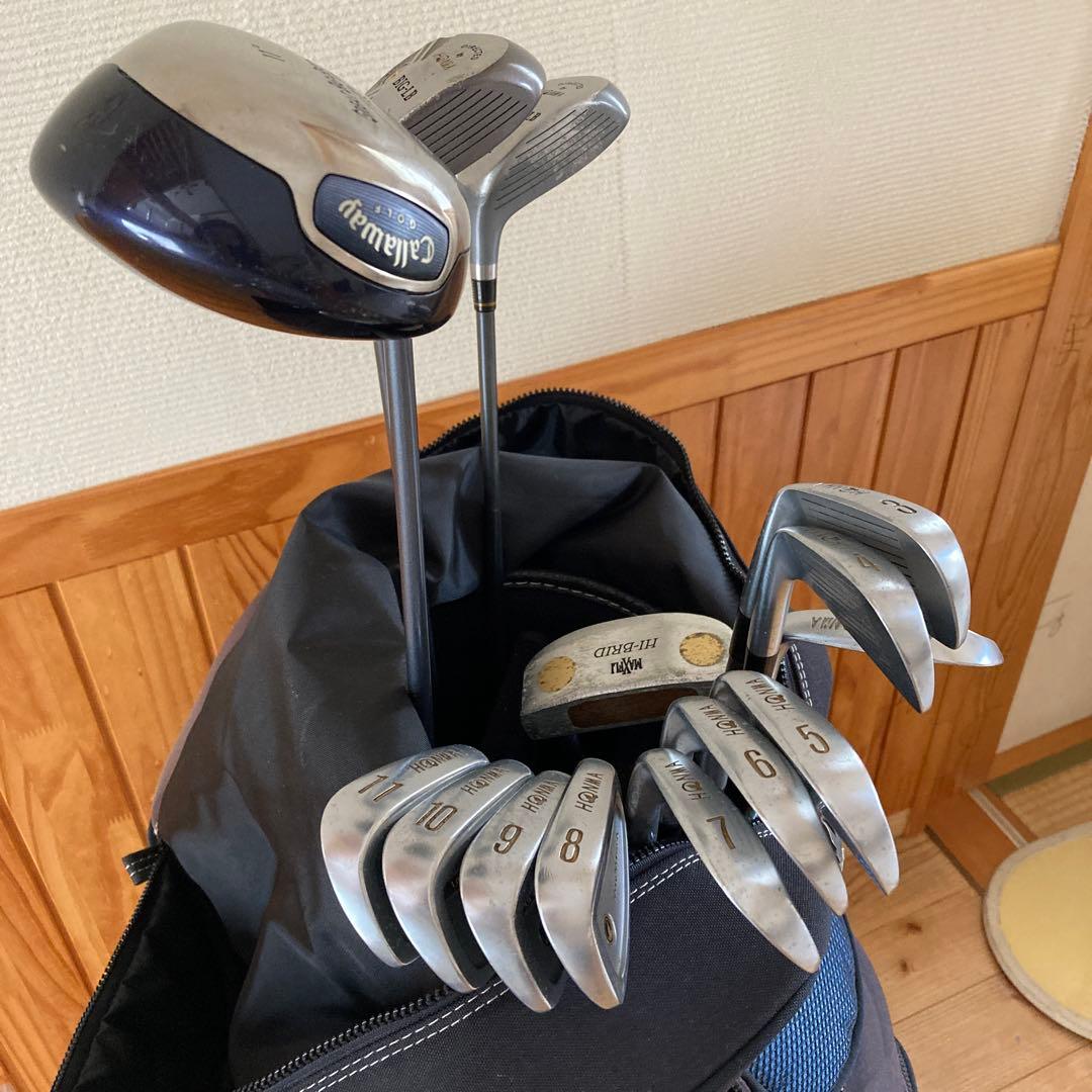 HONMA ゴルフバッグとクラブセット