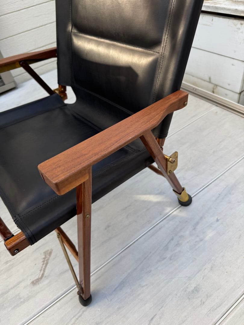 純正カーミットチェア(ウォールナット) カスタム済み2脚セット