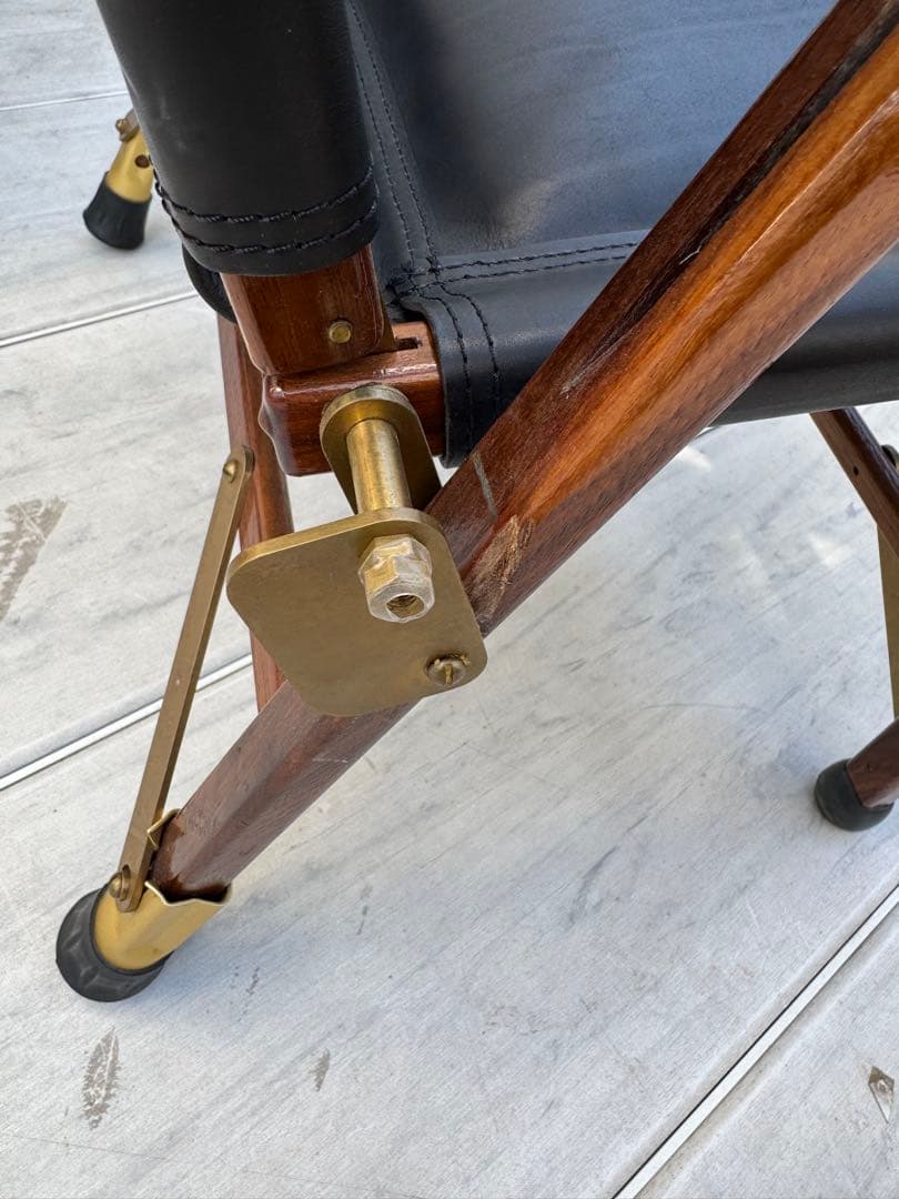 純正カーミットチェア(ウォールナット) カスタム済み2脚セット