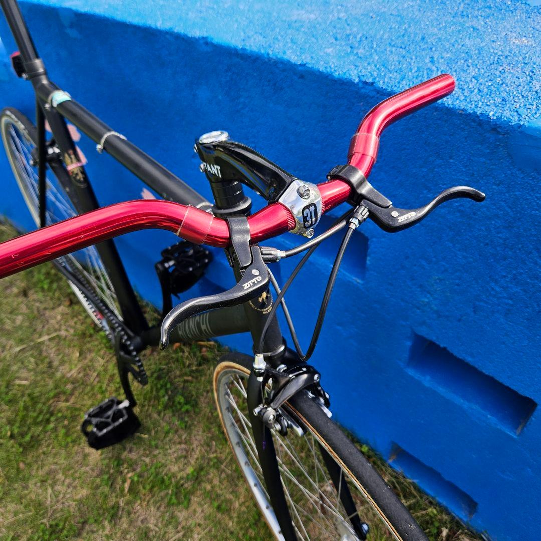 新品!! bianchi nero ビアンキ ネロ　ピスト　固定　綺麗め