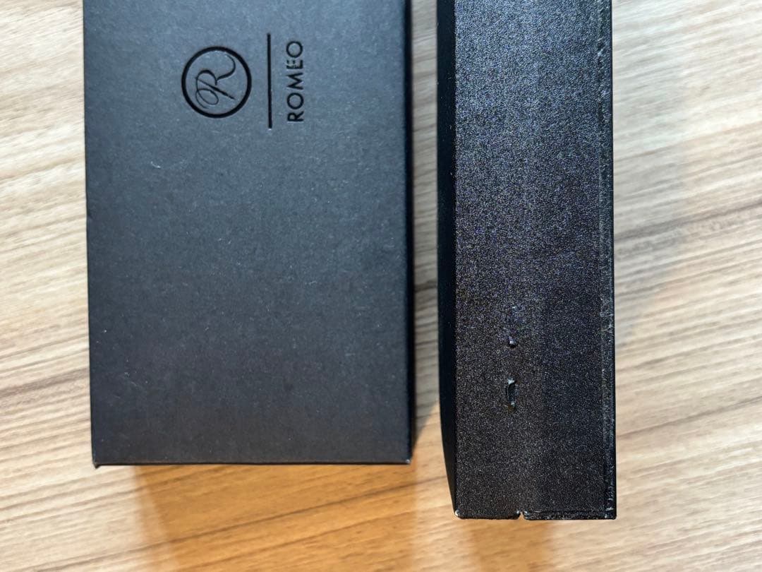 【新品】ROMEO No.3 ボールペン R-254 ブラウンストライプ 細軸