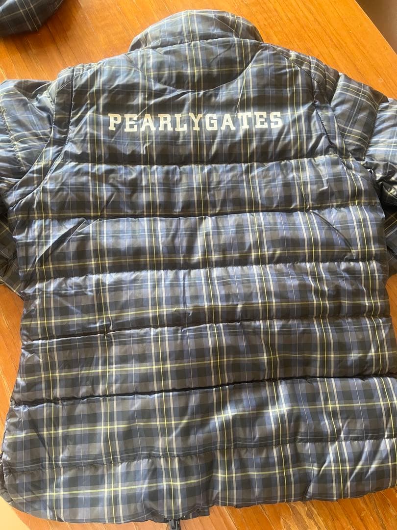 PEARLY GATES リバーシブルダウンジャケットとサンバイザーのセット