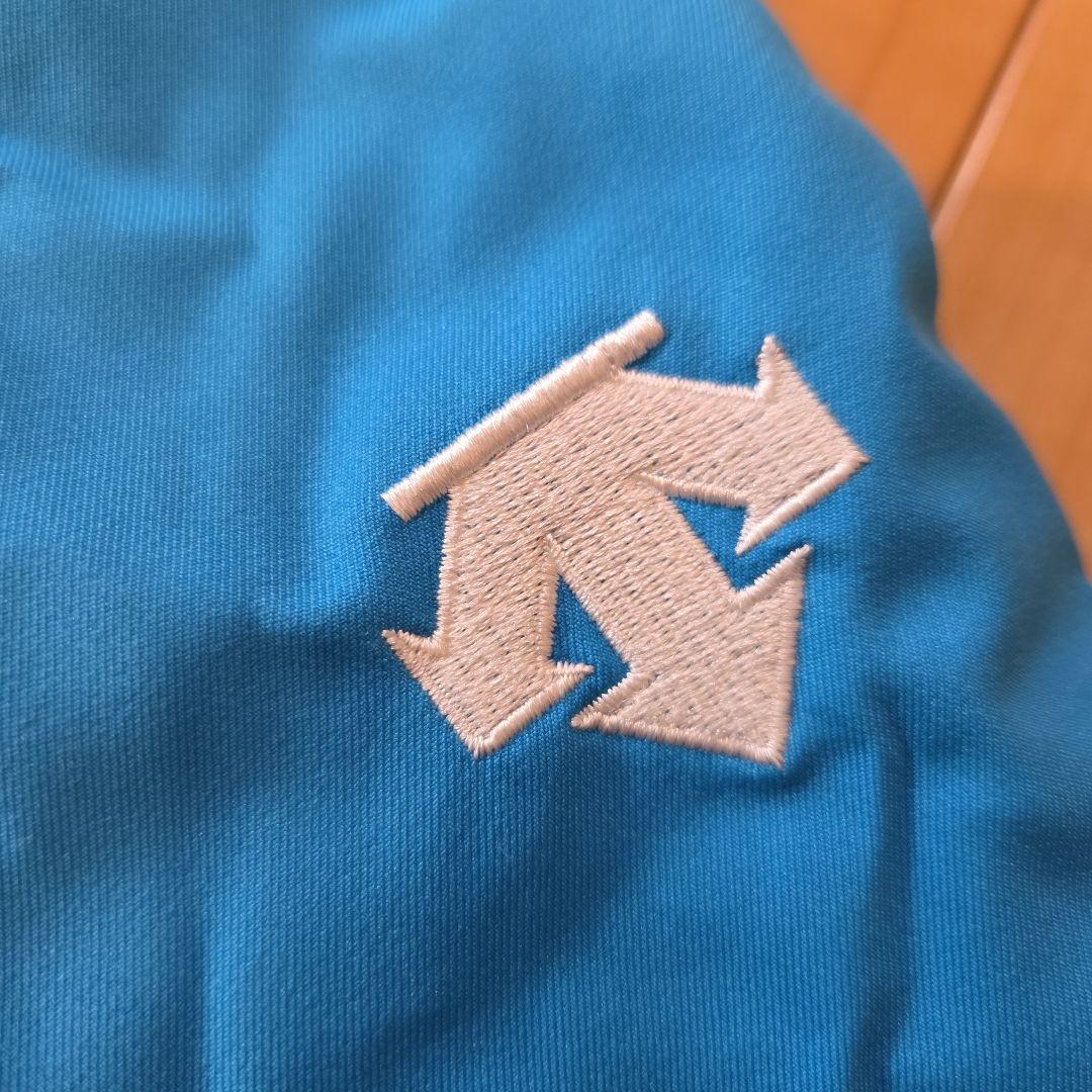 ✨DESCENTE✨150cm 子ども用スキーウェア (ブルー/グレー)