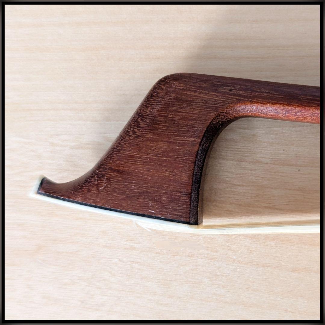 【チェロ弓】LEFIN 丸弓ドイツ 送料込 フルサイズ 中古