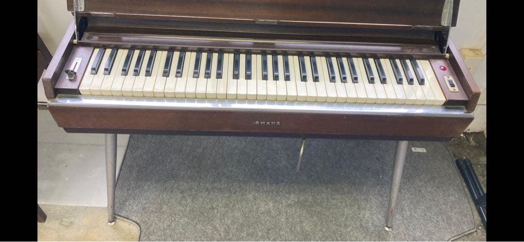 Yamaha ピアノ ダークブラウン 収納引き出し付き