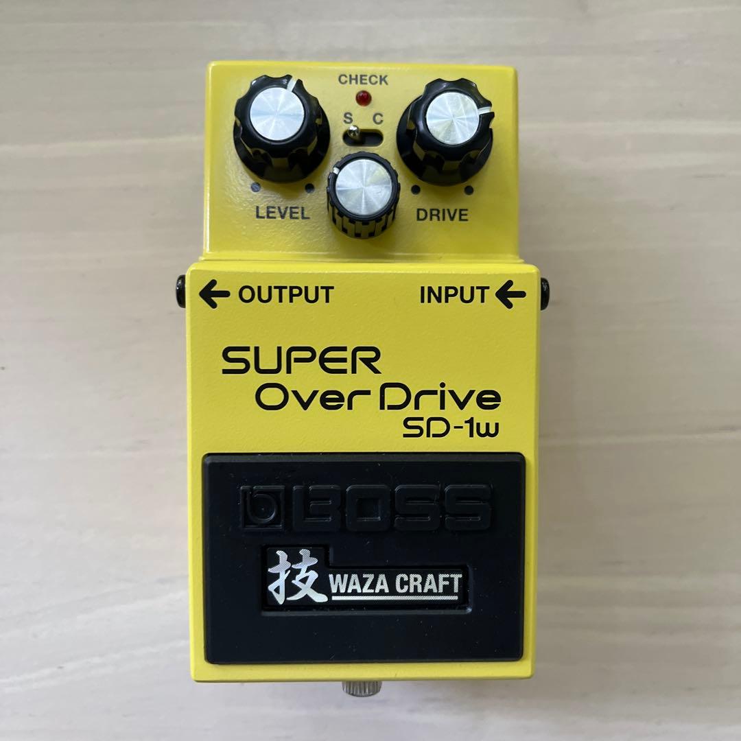 新品同様BOSS SUPER OverDrive SD-1w