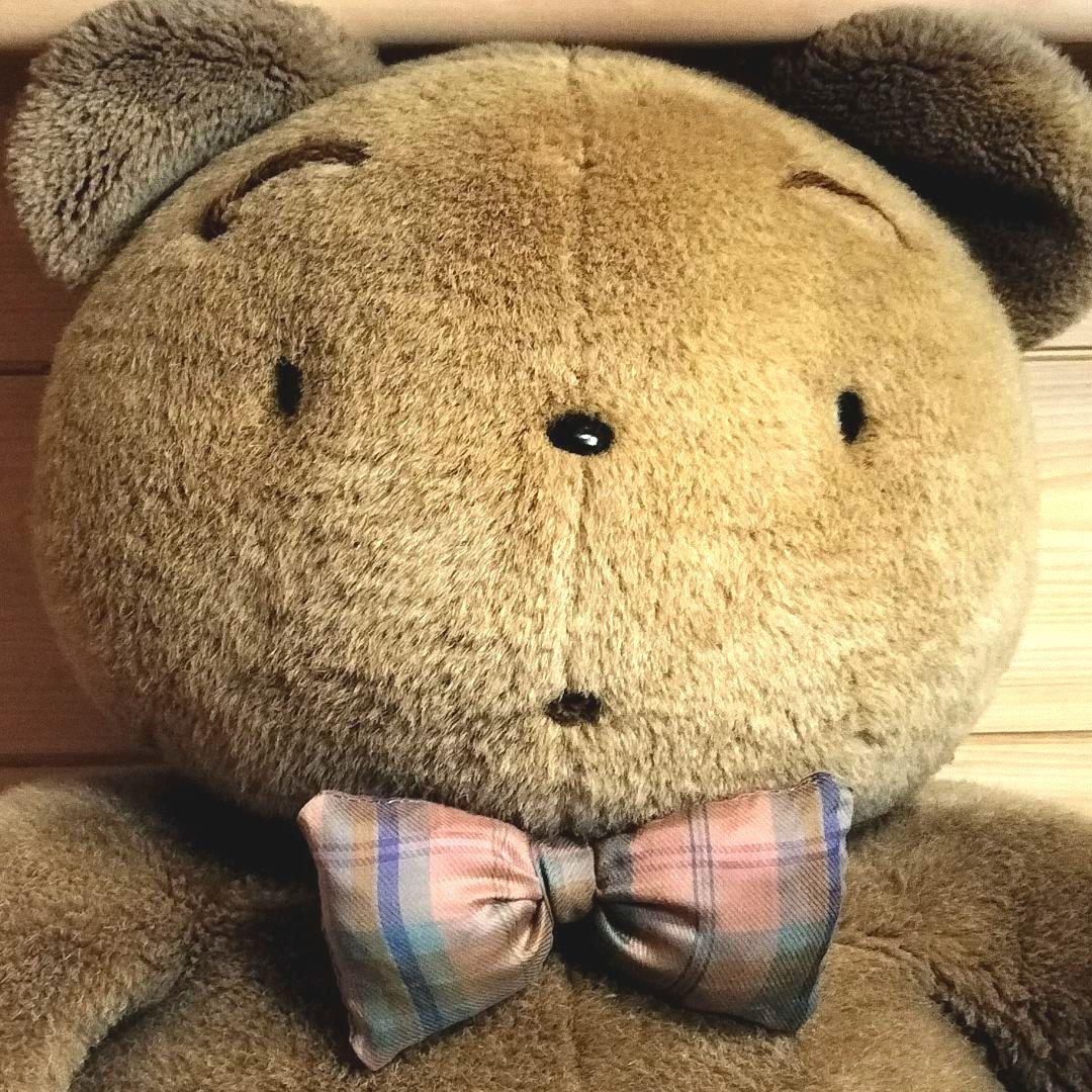 サンリオ　ミスターベアーズドリーム　くま　ぬいぐるみ　特大　レトロ　1993