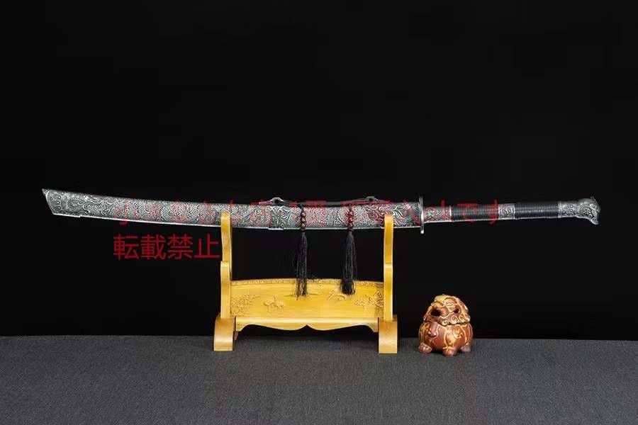 麒麟塞戦刀-高性能マンガン鋼  古兵器 武具 刀装具 日本刀 模造刀 居合刀