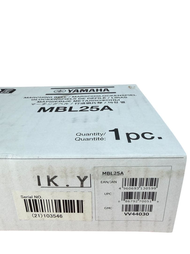 ヤマハ MBL-25A マーチングベル 未開封品 打楽器 ケース付き 日本製