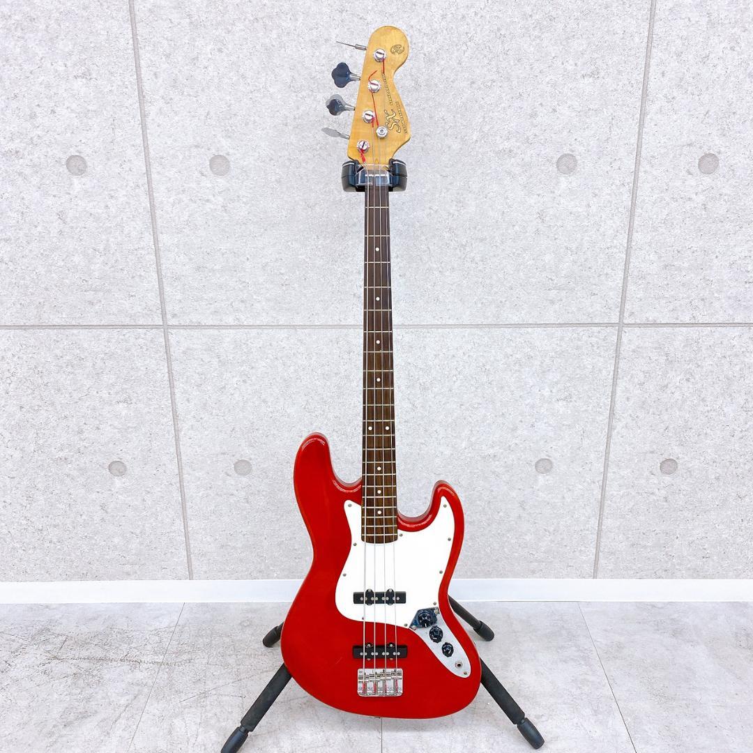 SX エレキベース Standard Series レッド ジャズベースタイプ