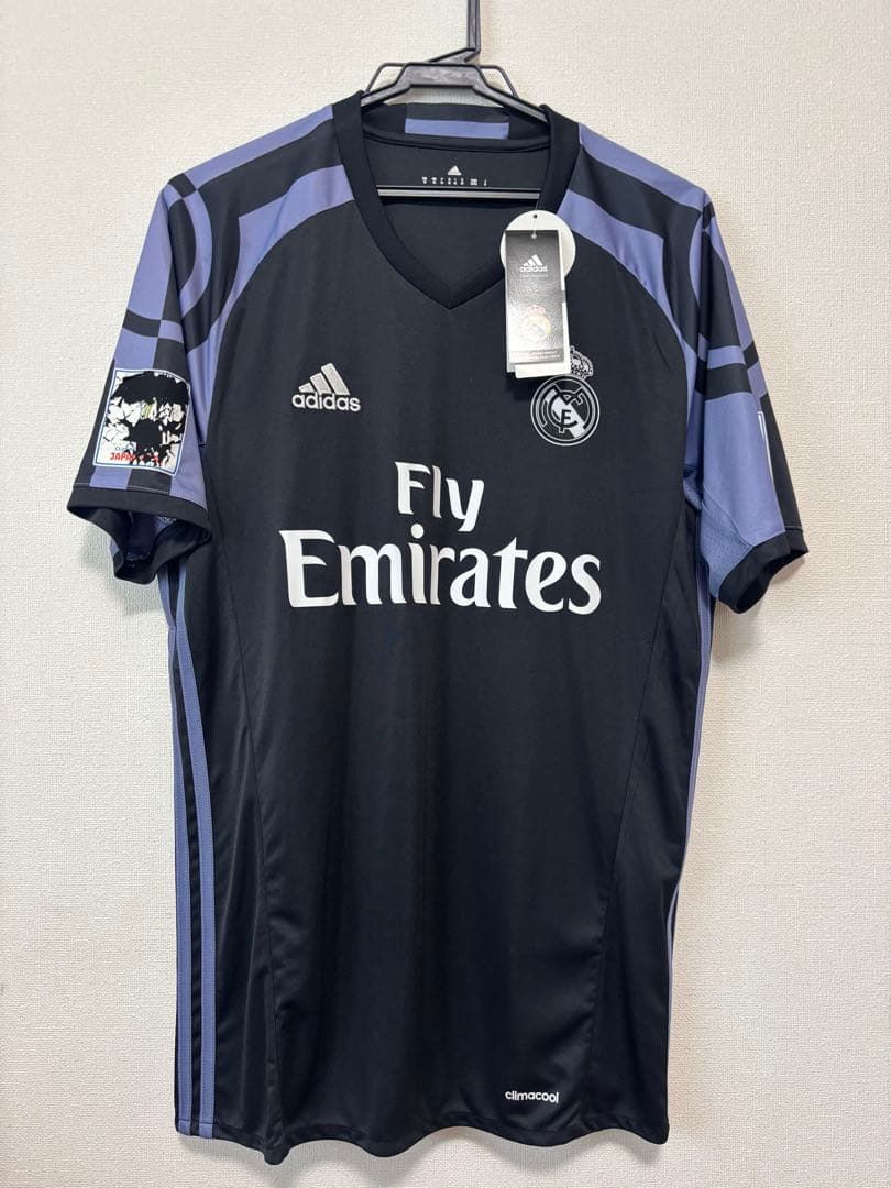 新品タグ付 16-17 レアル・マドリード カリム・ベンゼマ CWCパッチ M