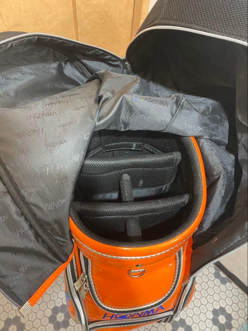HONMA キャディバッグ オレンジ