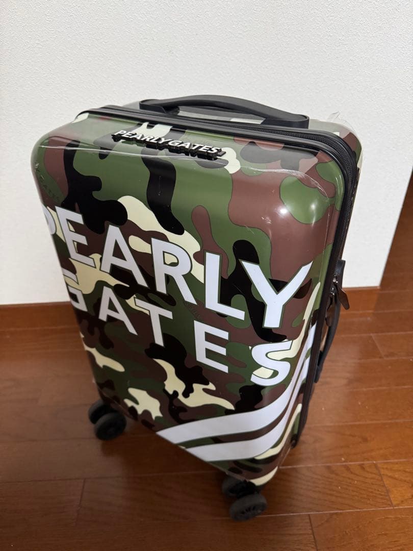 PEARLY GATES キャリーケース　迷彩柄　カモフラ