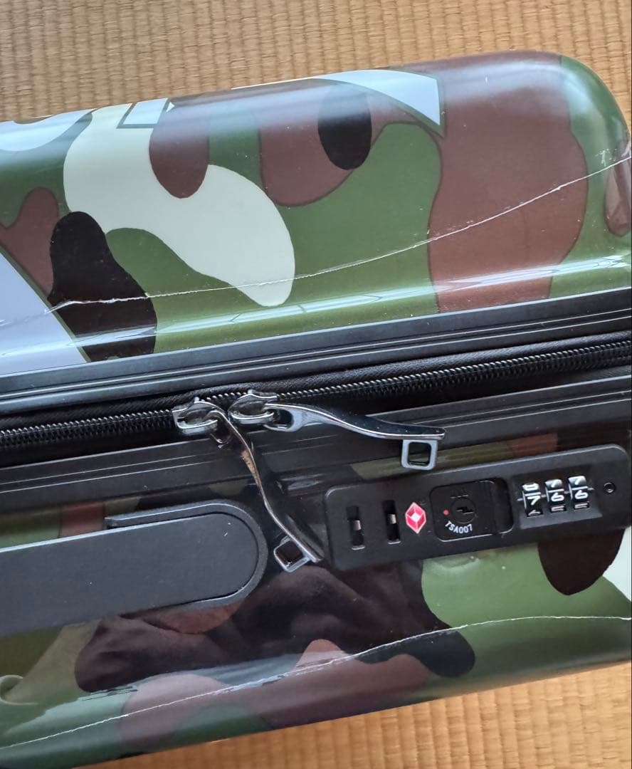 PEARLY GATES キャリーケース　迷彩柄　カモフラ