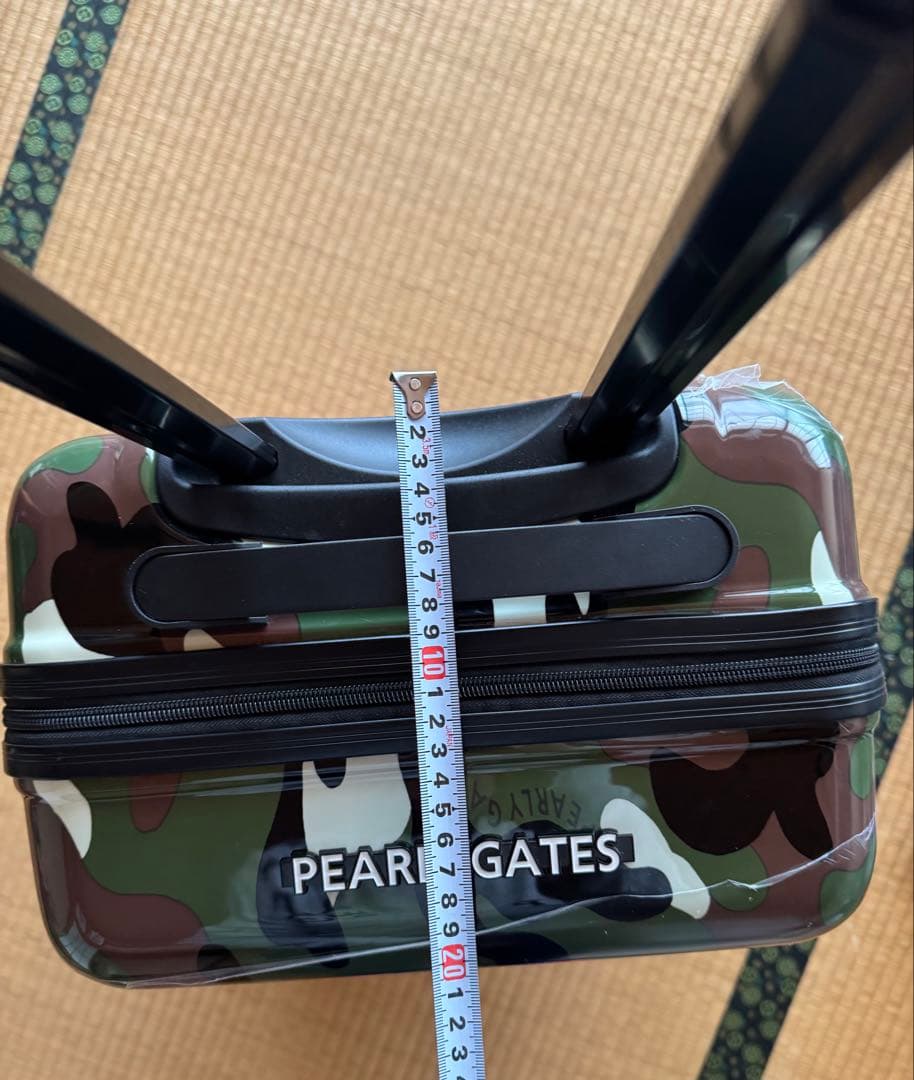 PEARLY GATES キャリーケース　迷彩柄　カモフラ