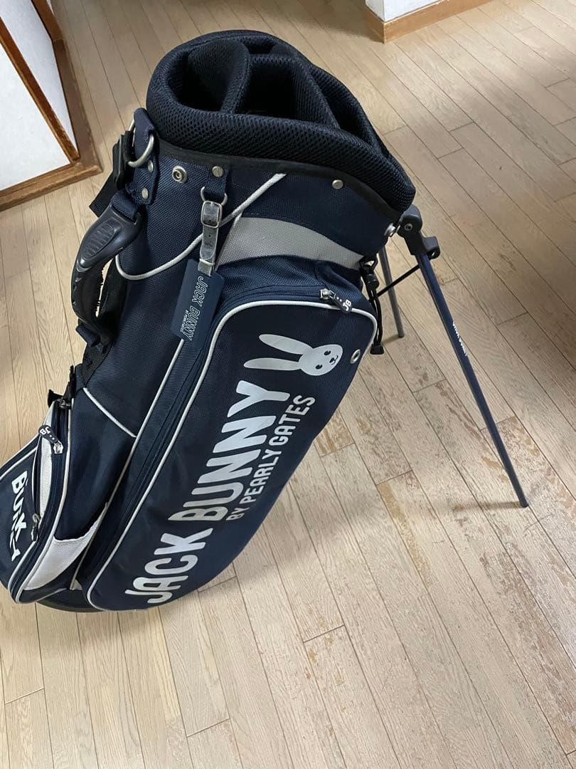 JACK BUNNY キャディバッグ ネイビー