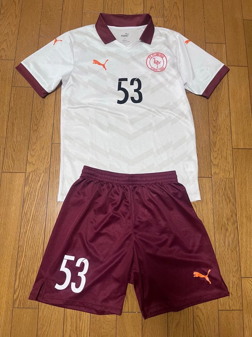 國學院大学　サッカー部　ユニフォーム　Sサイズ　puma ソックス・インナー付き