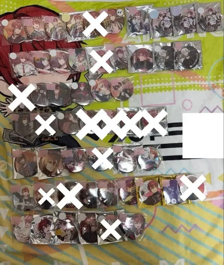 浦島坂田船 グッズ 缶バッジ まとめ売り