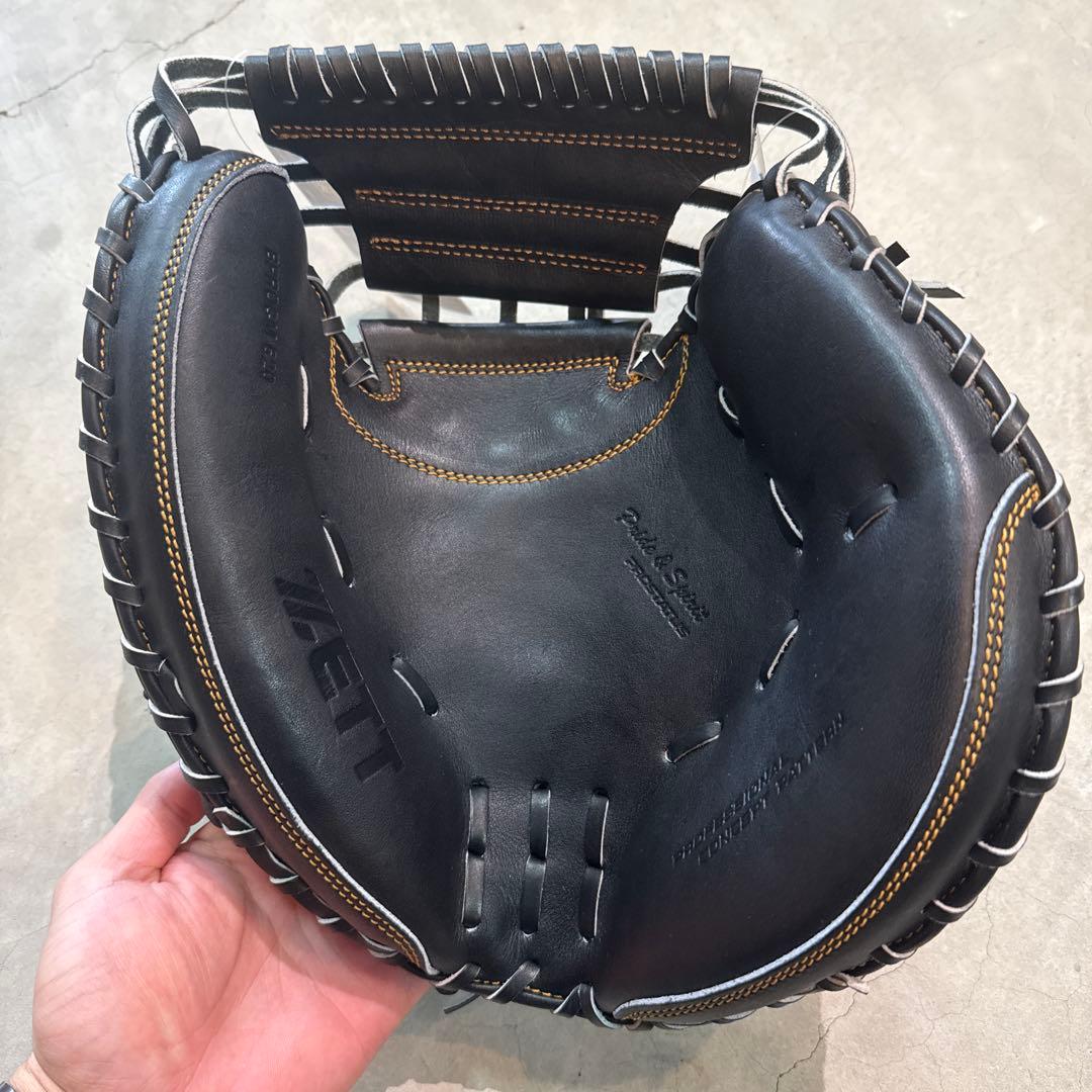 【新品未使用】ZETT 硬式キャッチャーミット　BPROCM620