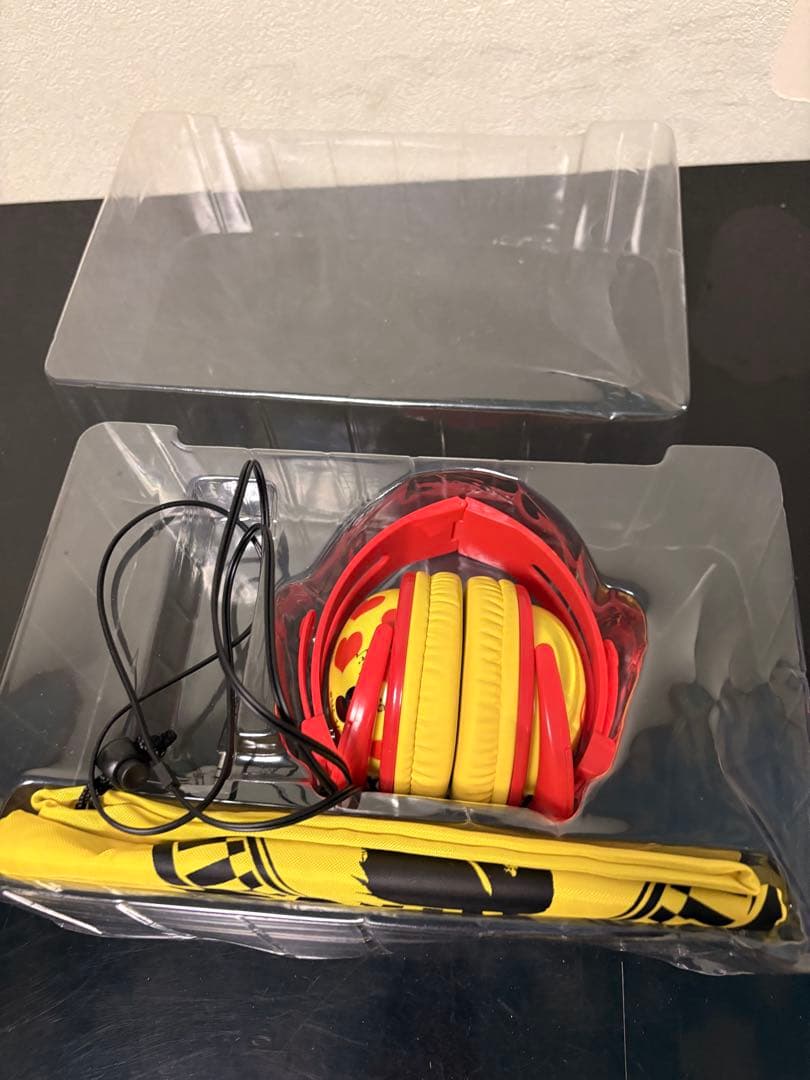 hide一番くじオンラインA賞　イエローハートヘッドホン