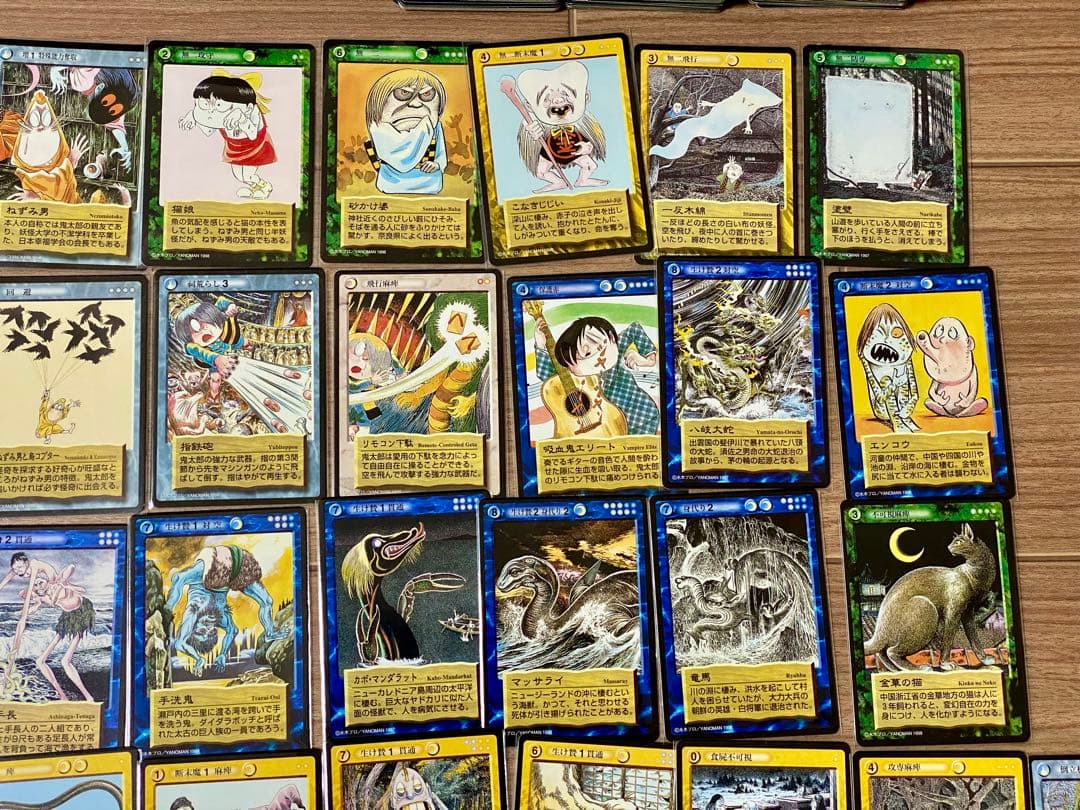 水木しげるの妖怪伝 新・妖怪伝 ゲゲゲの鬼太郎 約600枚セット カード