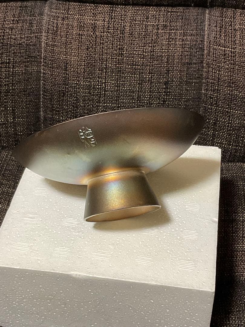 銀杯　内閣総理大臣　贈　純銀製　刻印　140グラム　木箱