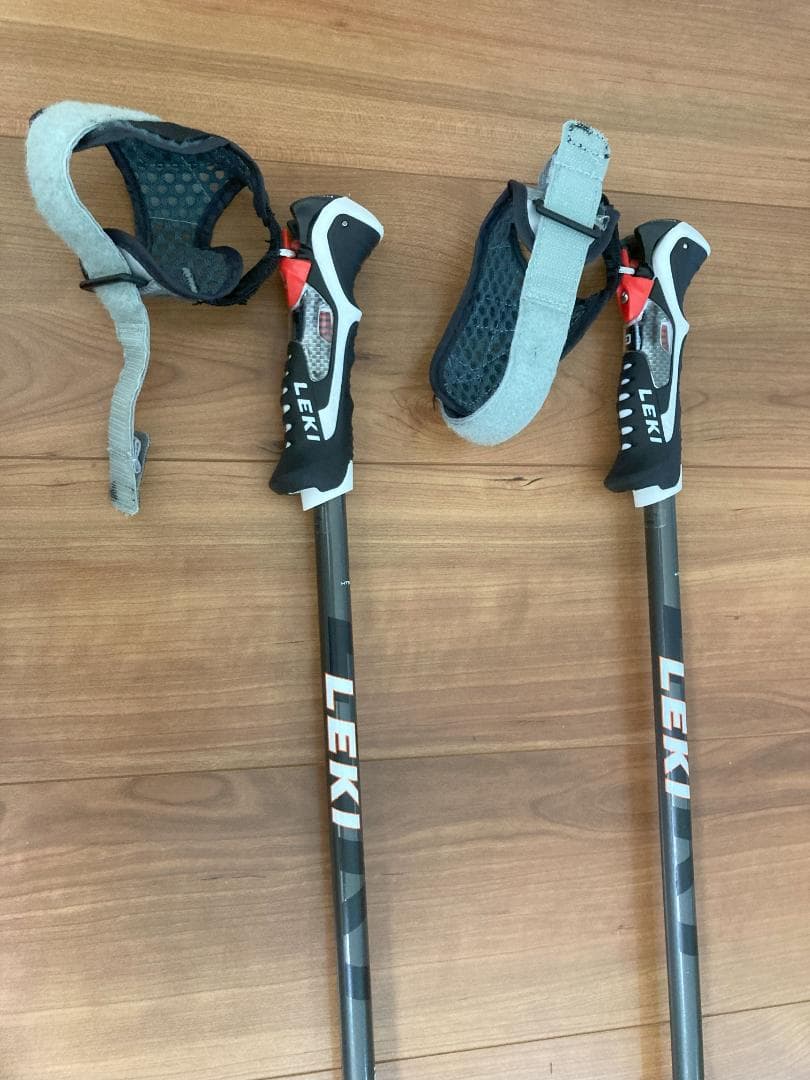 レキ LEKI スキーストック 伸縮カーボンポール PEAK VARIO 3D