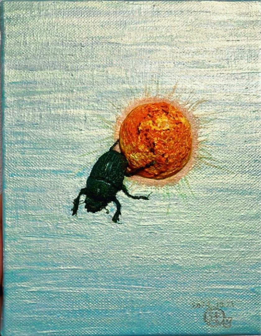 絵　絵画　かわいい　昆虫　動物　アート　インテリア　雑貨　おしゃれ　モダンアート